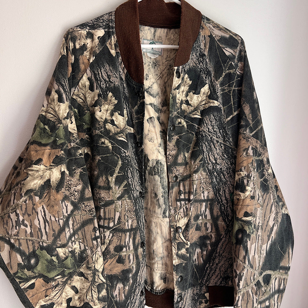 Vintage Mossy Oak Camo Jacket