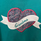 Vintage Grandma Embroidered Heart Crewneck Sweatshirt