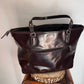 Vintage Nine&Co Large Brown Tote Bag