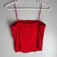 Red Crop Tank