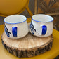 Vintage '70s Soup & Crackers Mugs (set of 2)