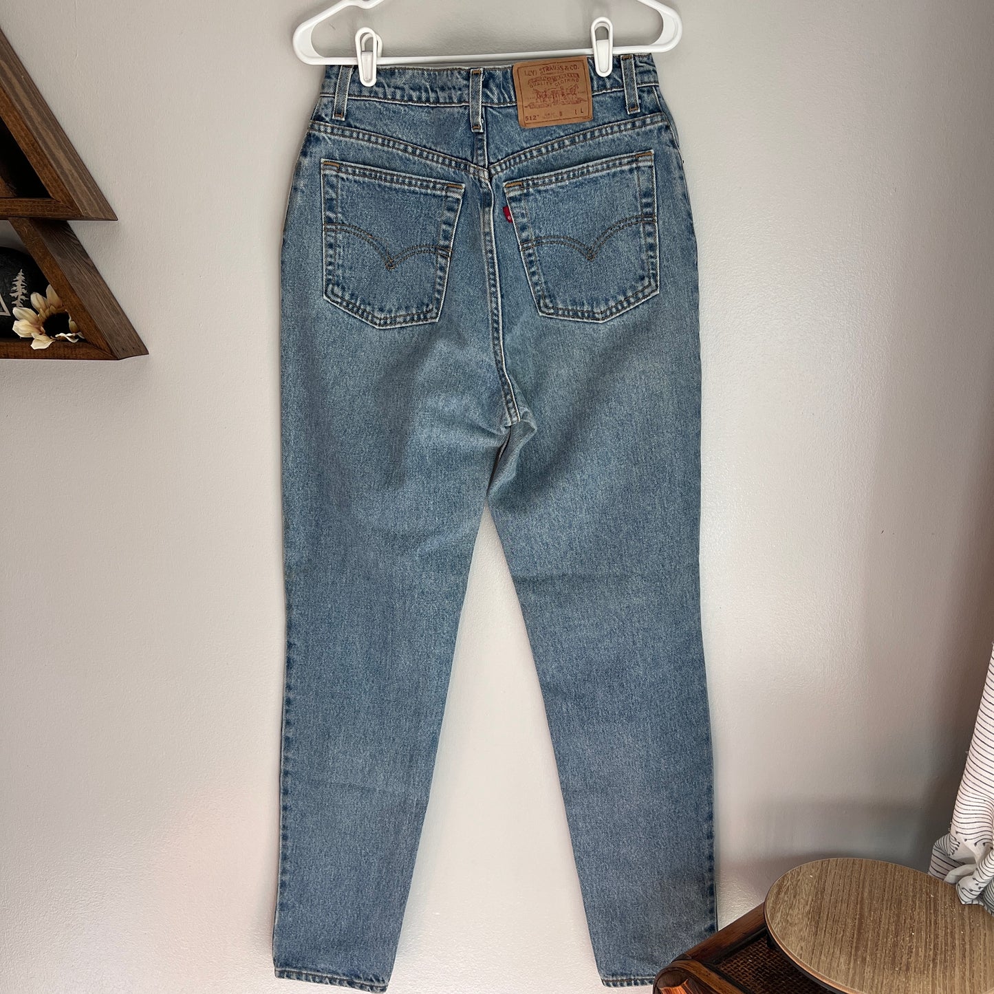 Vintage 90s Levi's 512 Slim Tapered Leg Jeans