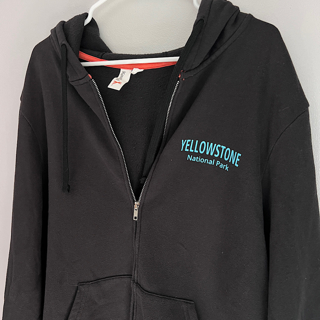 Yellowstone National Park Zip up Hoodie Sweatshirt