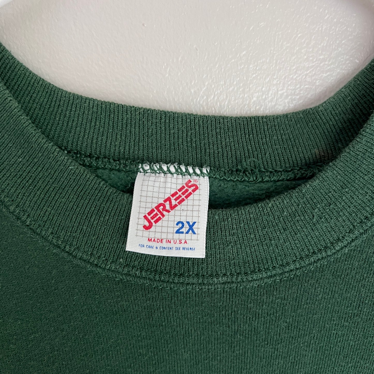 Vintage Forest Green Crewneck Sweatshirt