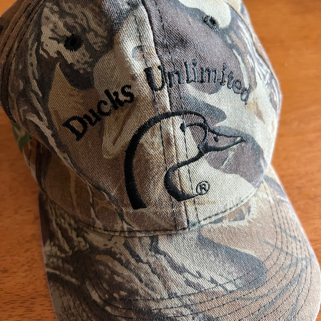 Vintage Camo Ducks Unlimited Hat