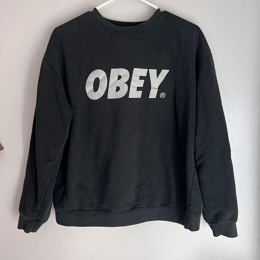 Obey Font Crewneck Sweatshirt