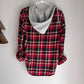 Vans Hooded Flannel Button Up