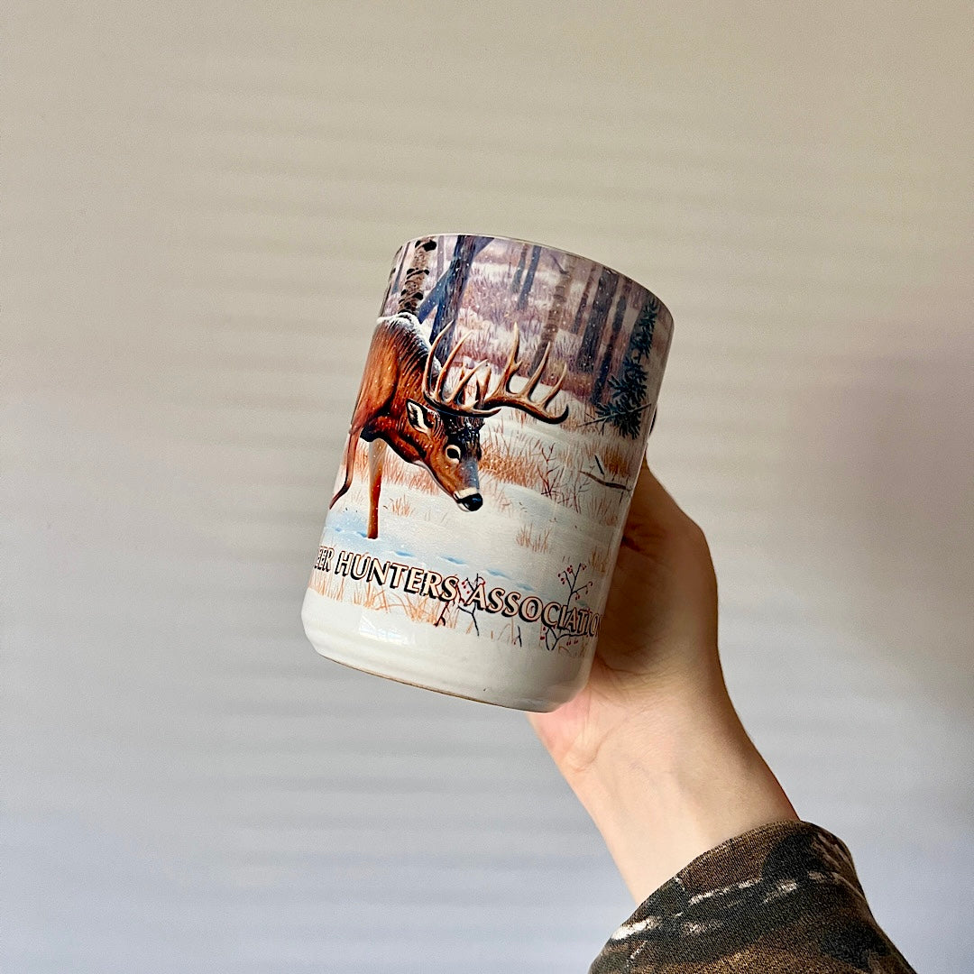 Vintage 2008 Minnesota Deer Hunter's Association Ceramic Mug