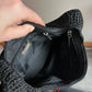 Vintage The Sak Mini Black Crochet Shoulder Handbag
