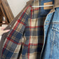 Vintage County Seat Flannel Lined Denim Jacket