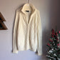 Vintage Blair Chunky Knit Zip Sweater