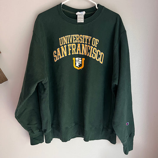 Vintage University of San Francisco Crewneck Sweatshirt