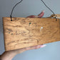 Vintage Wooden Cabin Folk Sign