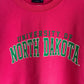 UND North Dakota Pink & Green Crewneck Sweatshirt