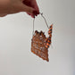 Vintage Pumpkin Patch Mini Metal Sign