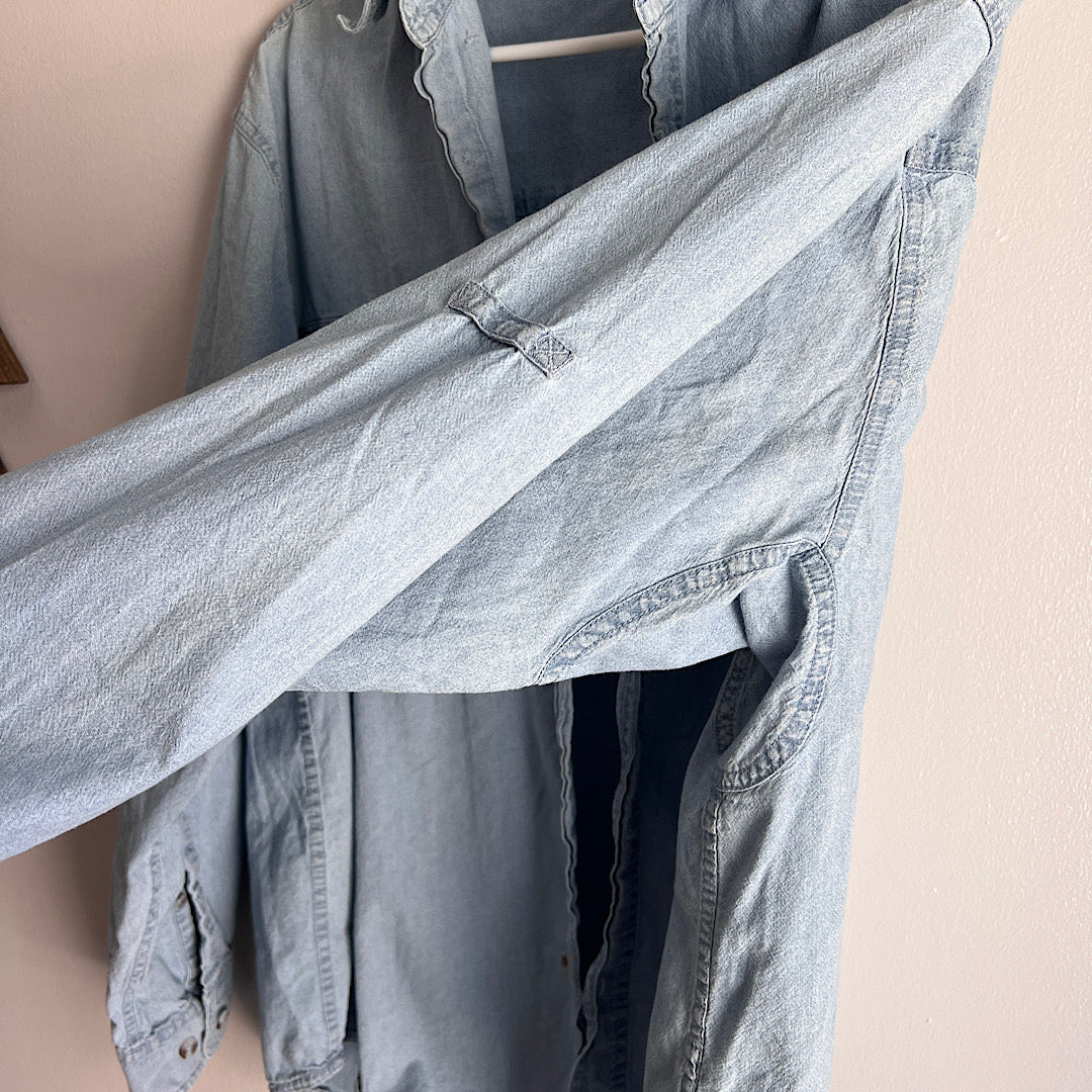 Vintage Faded Glory Denim Shirt