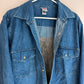 Vintage Embossed American Original Western Brand Denim Shacket