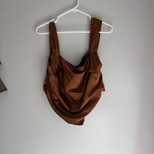 Pretty Little Thing Satin Tank Top