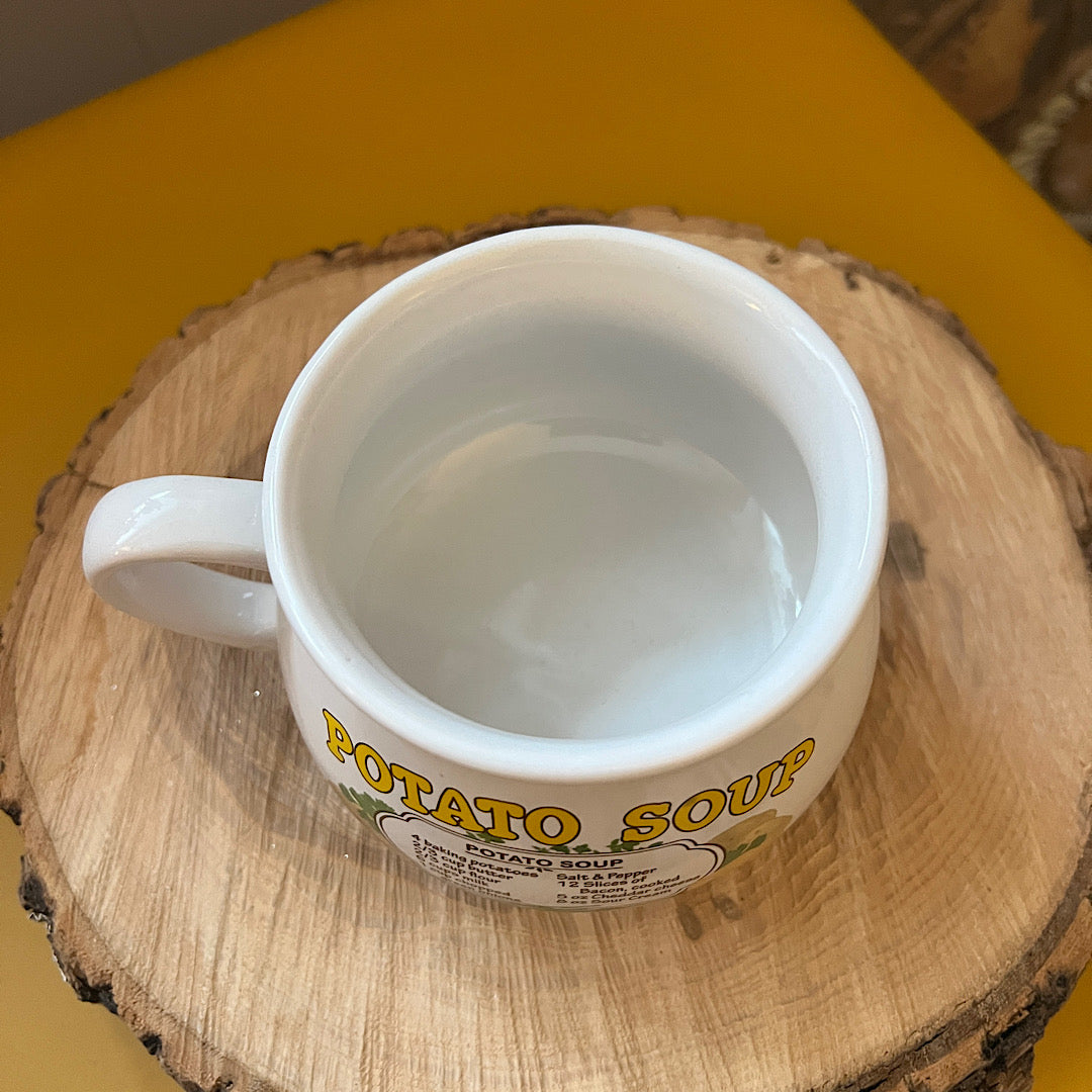 Vintage Potato Soup Mug