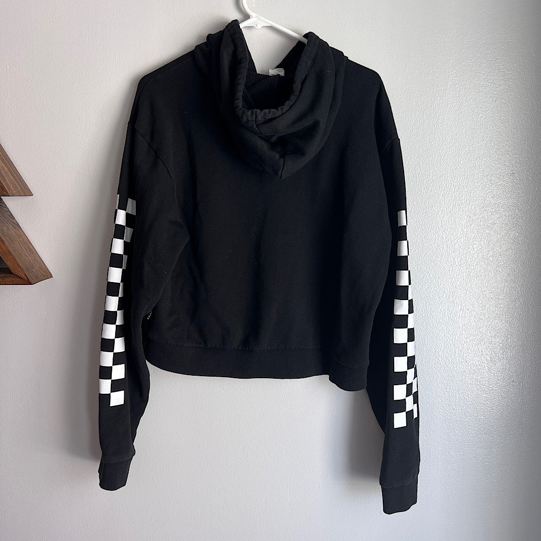 Vans Checkerboard Cropped Hoodie