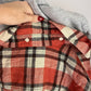 American Eagle Removable Hood Flannel