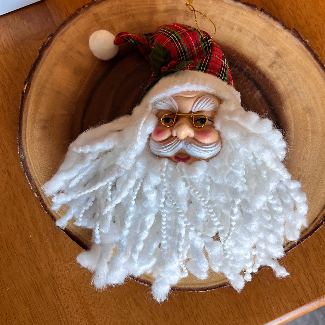 Vintage Santa Ornament