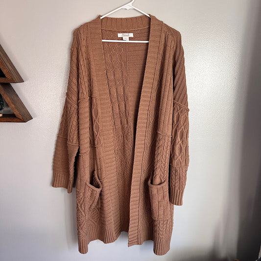 Natural Reflections Long Knit Sweater