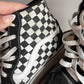 Vans Sk8-Hi Platform Checkerboard Shoes (missy 4)