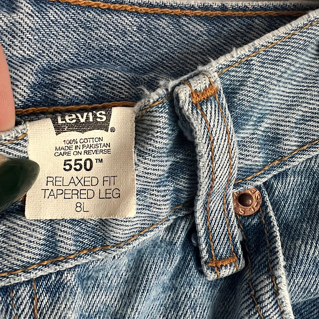 Vintage Levi's 550 Relaxed Fit Tapered Leg Jeans