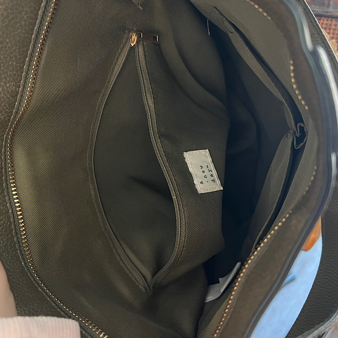 Green Bucket Shoulder Bag Purse