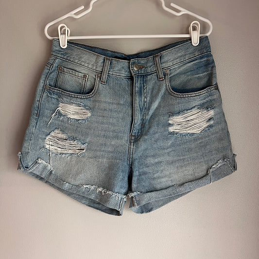Aeropostale 'Mom Short' Denim Shorts