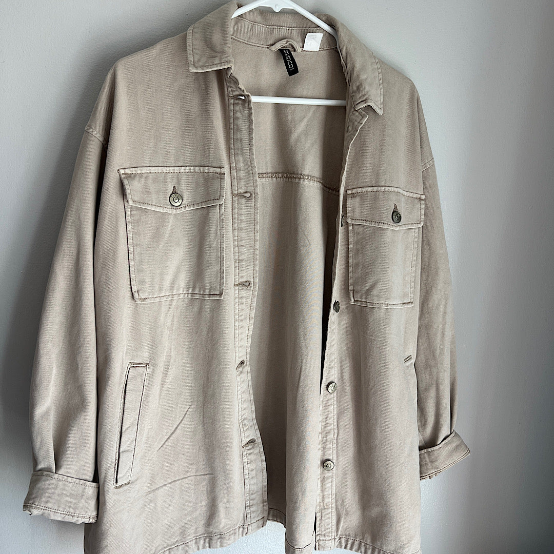 H&M Divided Oversized Denim Shacket