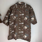 Vintage Cobra Creek Fishing Button Up T-Shirt