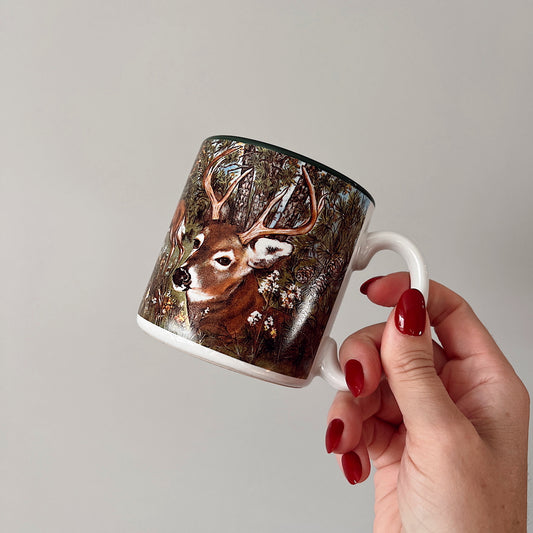 Vintage Deer Mug
