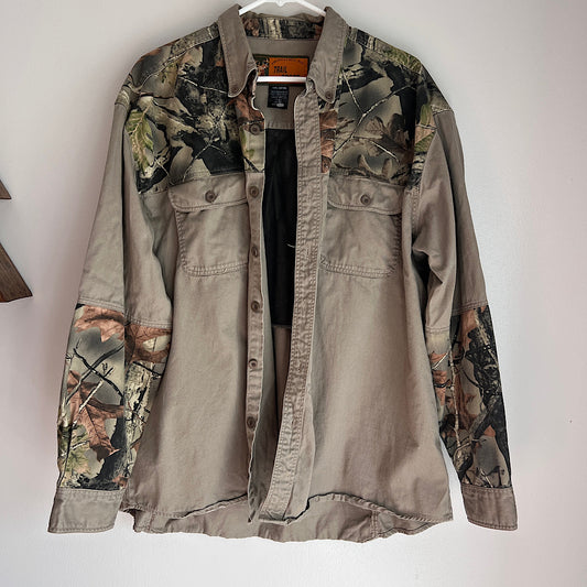 Trail Crest Camo Vent Back Button Up Shirt
