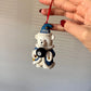 Vintage 1999 Dayton's 8 Ball Wizard Santabear Ornament