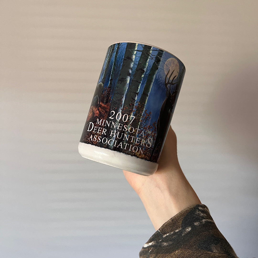 Vintage 2007 Minnesota Deer Hunter's Association Ceramic Mug