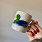 Vintage Mallard Duck Ceramic Mug