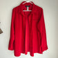 Vintage Sag Harbor Red Button Up Shirt