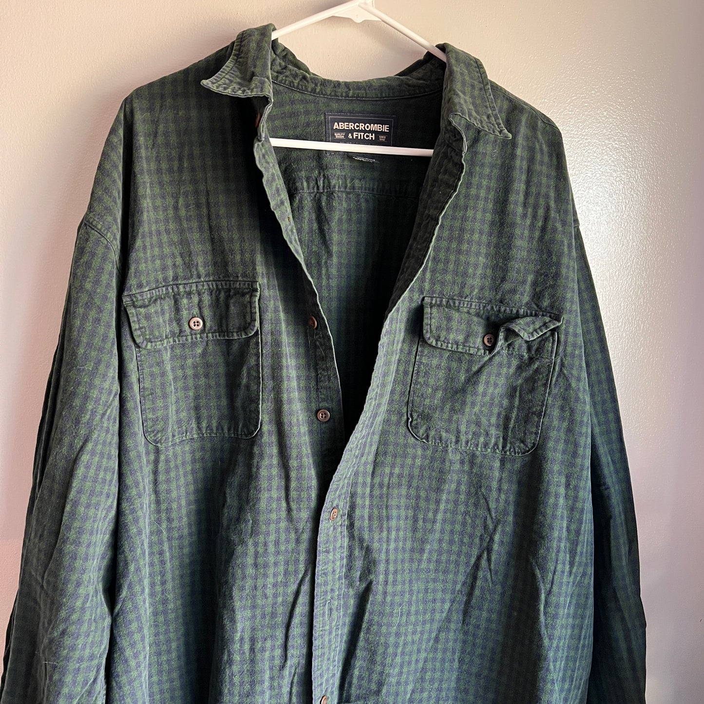 Vintage Abercrombie & Fitch Plaid Button Down Shirt