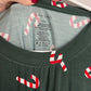 Forever French Candycane Christmas Pajamas Set