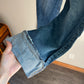 American Eagle 8R cuffed jeans