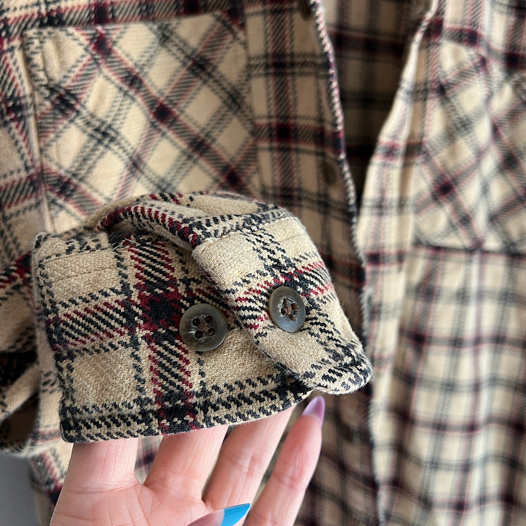 Vintage St. Johns Bay Heavy Flannel