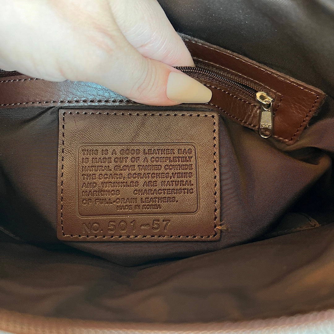 Brown Leather Purse