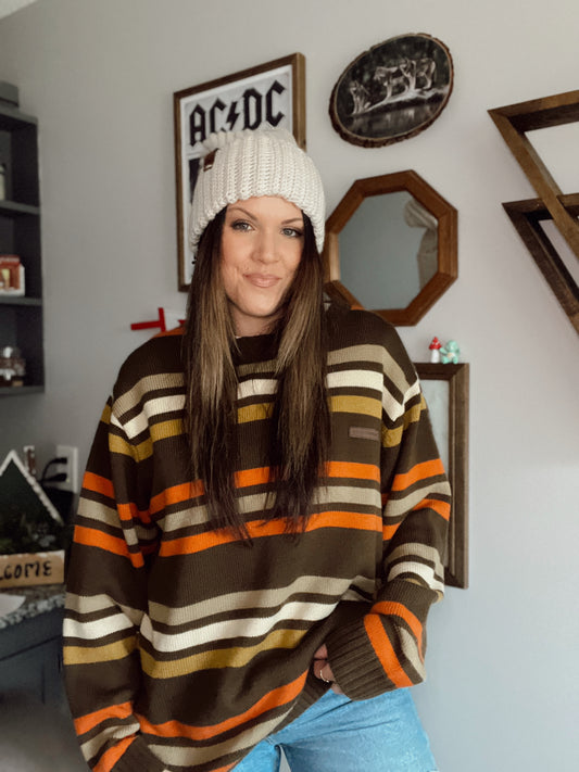 Vintage Striped Sweater