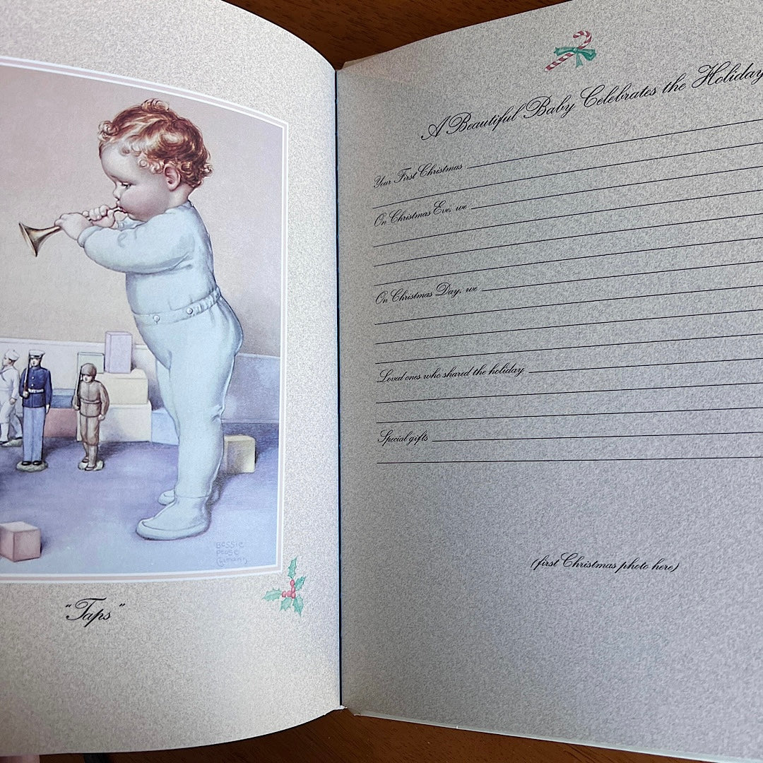 Vintage 1990 Baby Book