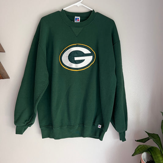 Vintage Green Bay Packers Crewneck Embroidered
