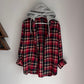 Vans Hooded Flannel Button Up
