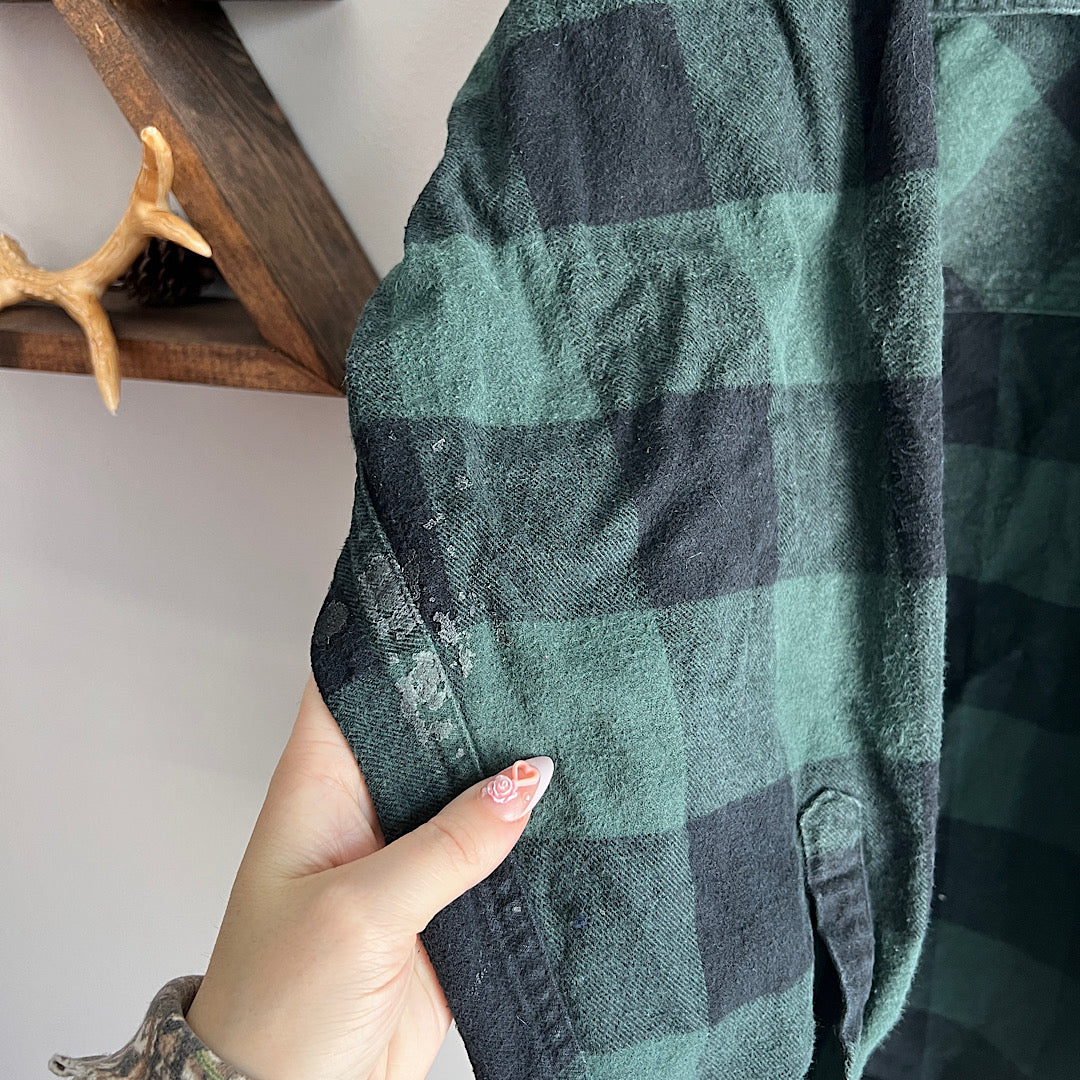 Vintage Field & Forest Heavy Plaid Flannel