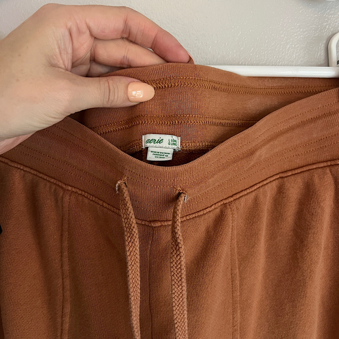 Aerie Long Flare Sweatpants